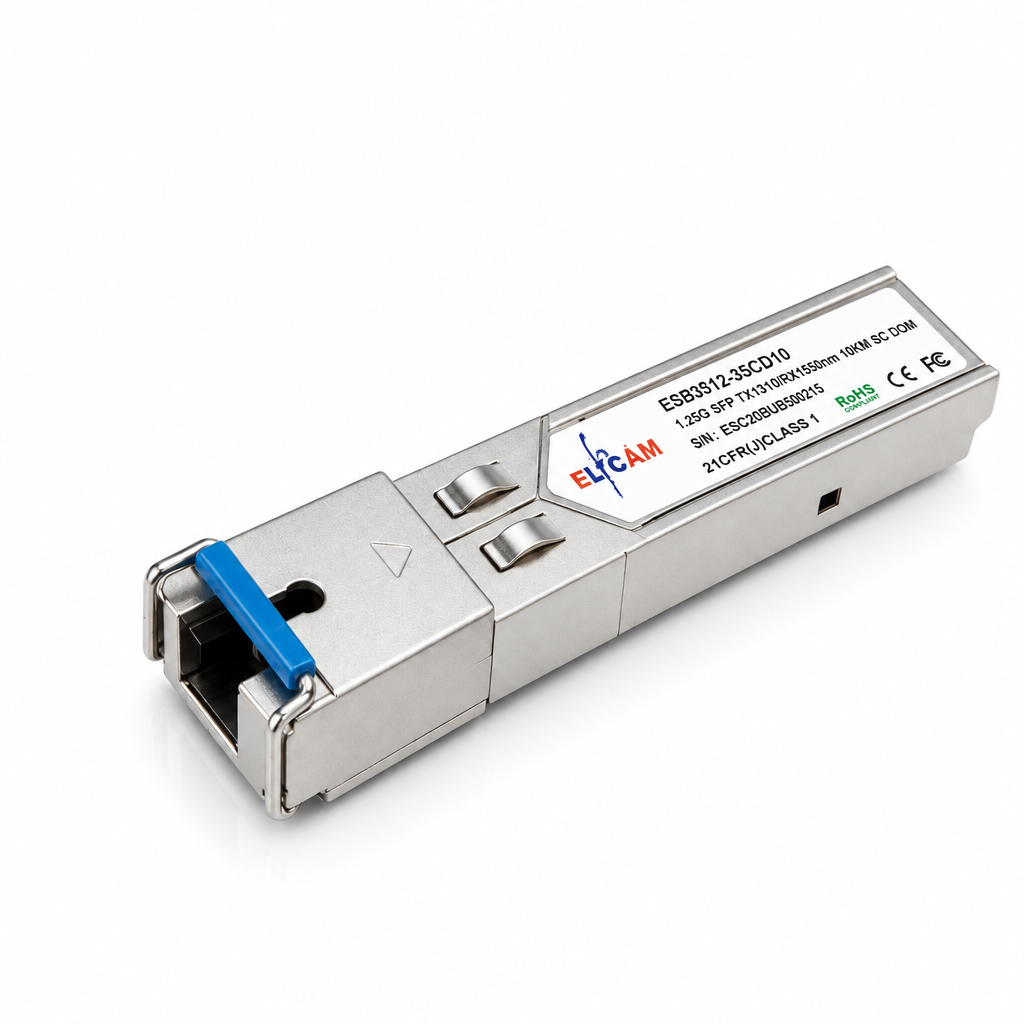 ELFCAM 2155 1.25G Single Mode SC SFP Module 2-Pack